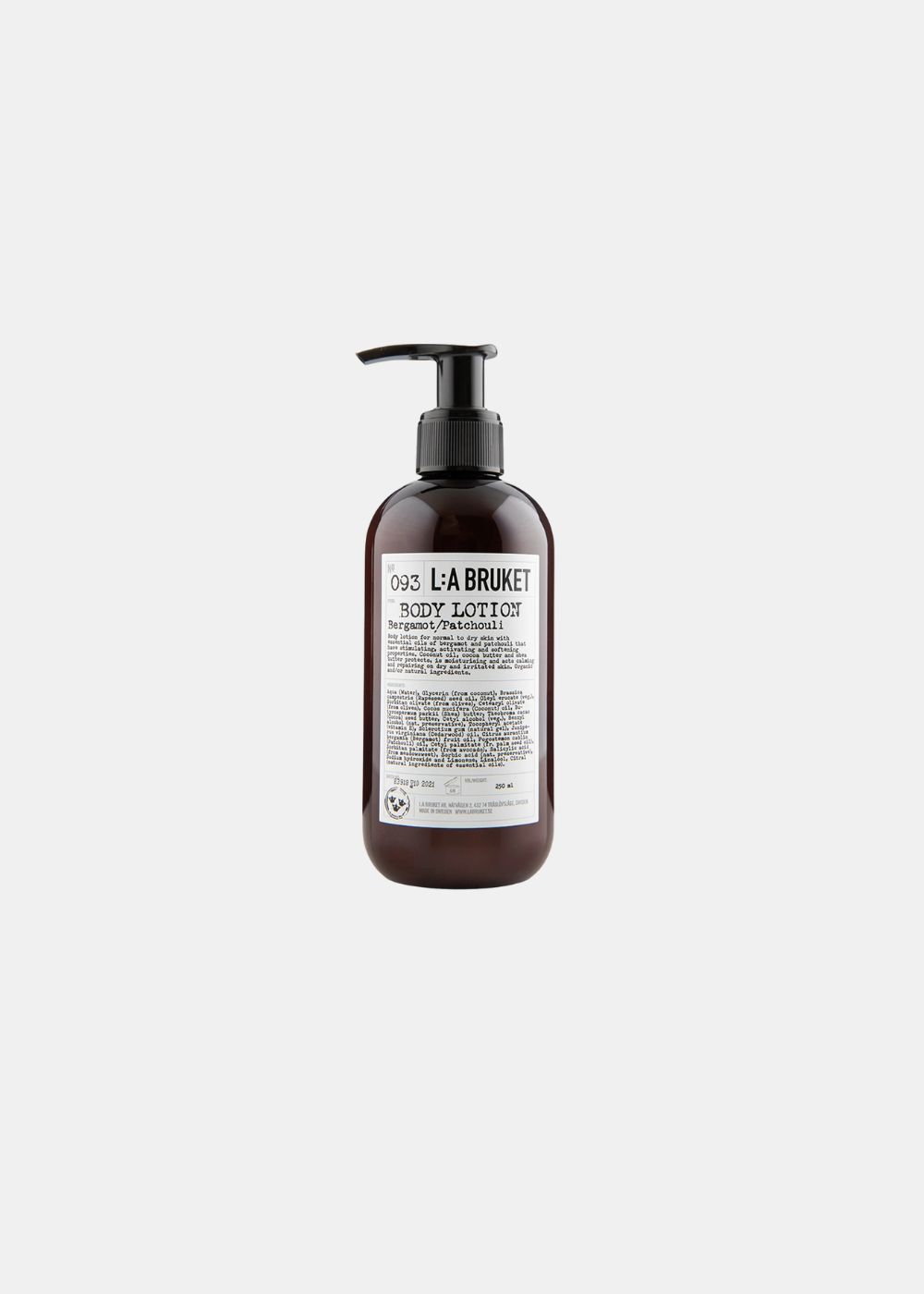 Featured image for “Body Lotion 093 Bergamot/Patchouli - L:A Bruket”